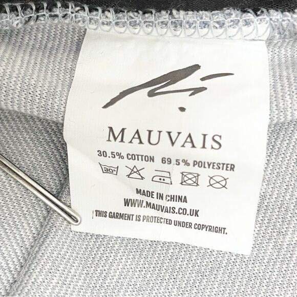 NWT Mauvais Zig Zag 8” Smart Shorts in Blue Gray Herringbone Men’s Size 30 NEW - Picture 9 of 10